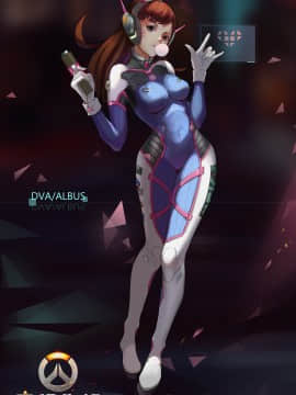 [Overwatch] D.VA 驾驶服合集_2450296