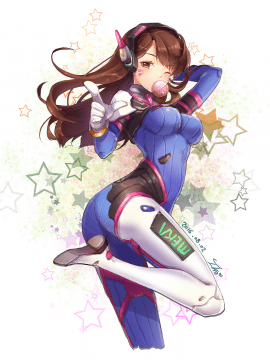 [Overwatch] D.VA 驾驶服合集_2562914