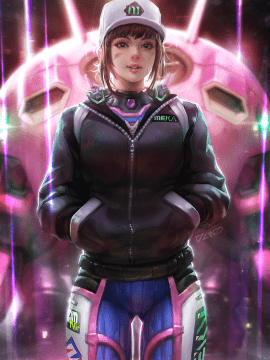 [Overwatch] D.VA 驾驶服合集_3239842