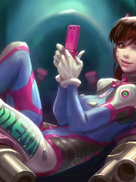 [Overwatch] D.VA 驾驶服合集_2633163