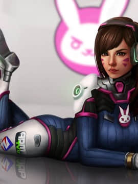 [Overwatch] D.VA 驾驶服合集_2601913