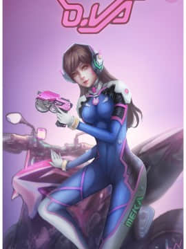 [Overwatch] D.VA 驾驶服合集_2544360