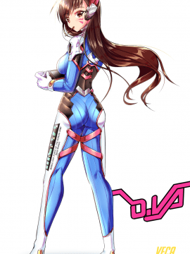 [Overwatch] D.VA 驾驶服合集_2544016