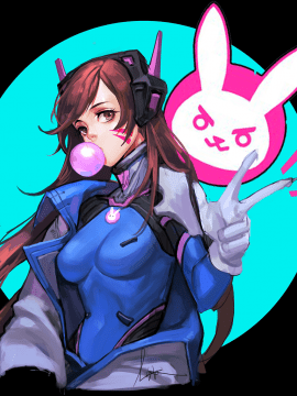 [Overwatch] D.VA 驾驶服合集_2470329