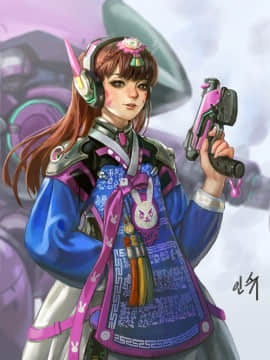 [Overwatch] D.VA 驾驶服合集_3135665