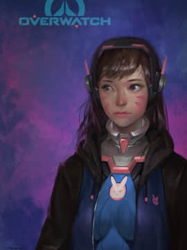 [Overwatch] D.VA 驾驶服合集_2655955