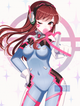 [Overwatch] D.VA 驾驶服合集_2696545