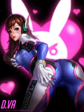 [Overwatch] D.VA 驾驶服合集_2550895