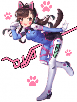 [Overwatch] D.VA 驾驶服合集_2474996