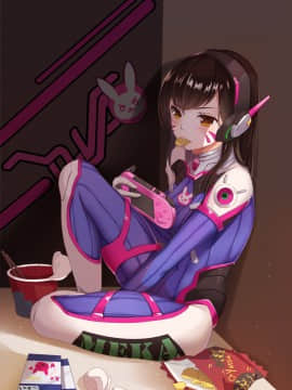 [Overwatch] D.VA 驾驶服合集_2559319