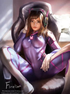 [Overwatch] D.VA 驾驶服合集_2580578