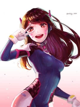 [Overwatch] D.VA 驾驶服合集_3155483