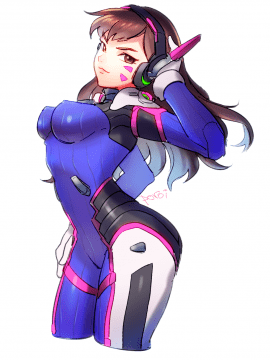 [Overwatch] D.VA 驾驶服合集_2740013