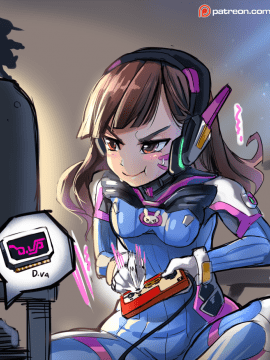 [Overwatch] D.VA 驾驶服合集_2176284