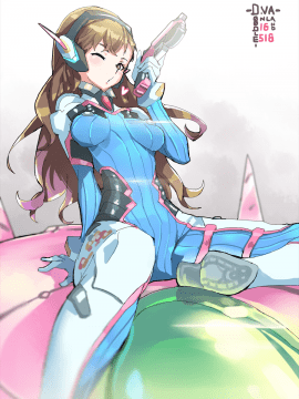 [Overwatch] D.VA 驾驶服合集_2364290