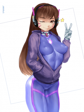 [Overwatch] D.VA 驾驶服合集_2983570