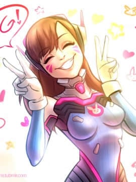 [Overwatch] D.VA 驾驶服合集_2356738