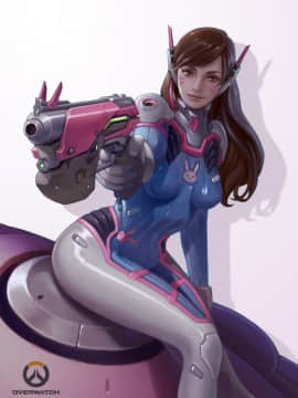 [Overwatch] D.VA 驾驶服合集_2627322