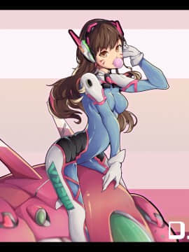 [Overwatch] D.VA 驾驶服合集_2393099