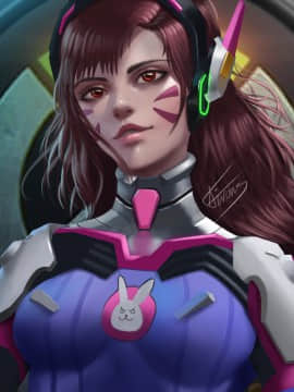 [Overwatch] D.VA 驾驶服合集_2724866