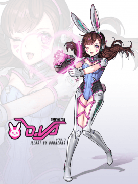 [Overwatch] D.VA 驾驶服合集_2534375