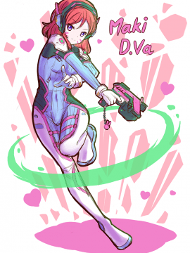 [Overwatch] D.VA 驾驶服合集_2371889