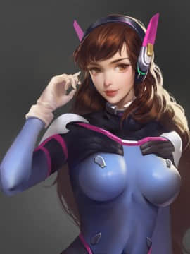 [Overwatch] D.VA 驾驶服合集_4112414