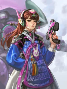 [Overwatch] D.VA 驾驶服合集_2460396