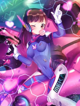 [Overwatch] D.VA 驾驶服合集_2626255