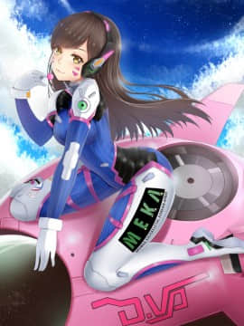 [Overwatch] D.VA 驾驶服合集_3439509