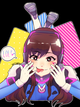 [Overwatch] D.VA 驾驶服合集_2863892