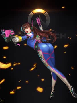 [Overwatch] D.VA 驾驶服合集_2708780