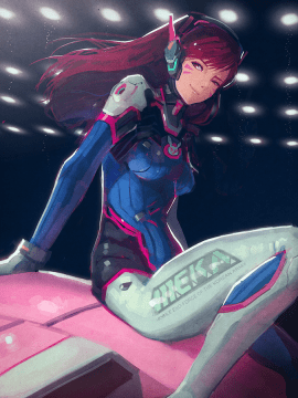 [Overwatch] D.VA 驾驶服合集_2381375