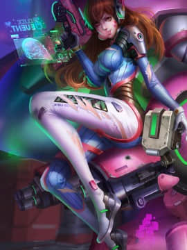 [Overwatch] D.VA 驾驶服合集_2445072