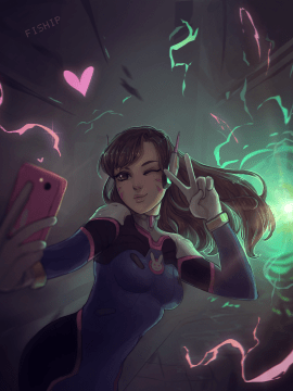 [Overwatch] D.VA 驾驶服合集_2693954