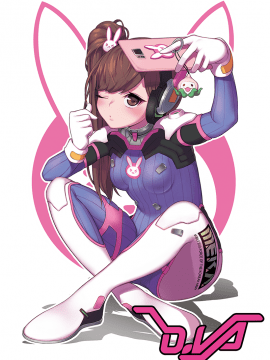 [Overwatch] D.VA 驾驶服合集_3103107