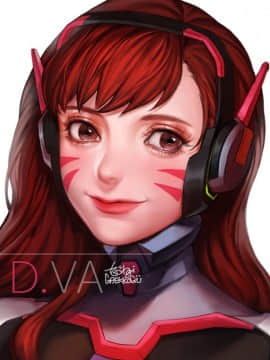 [Overwatch] D.VA 驾驶服合集_2629470