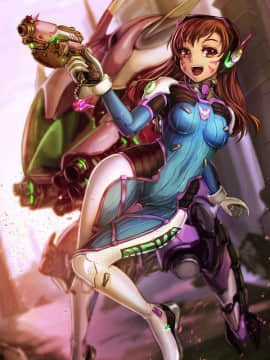 [Overwatch] D.VA 驾驶服合集_2498505