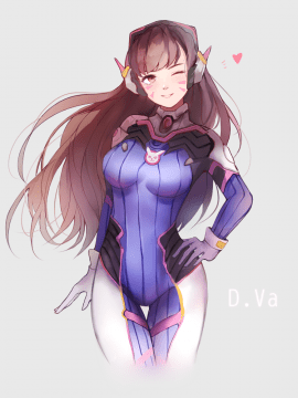 [Overwatch] D.VA 驾驶服合集_2722276