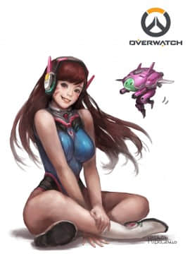 [Overwatch] D.VA 驾驶服合集_2548914