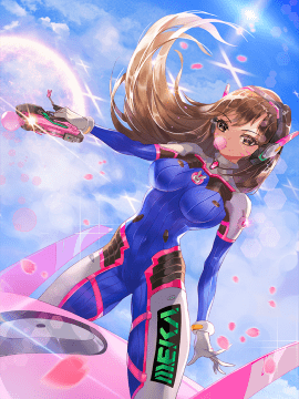 [Overwatch] D.VA 驾驶服合集_2436314