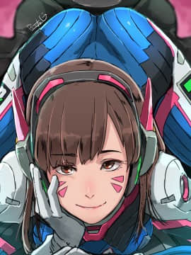 [Overwatch] D.VA 驾驶服合集_3281118