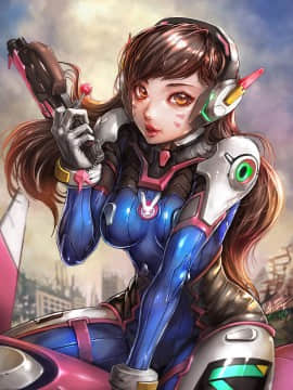 [Overwatch] D.VA 驾驶服合集_2710271