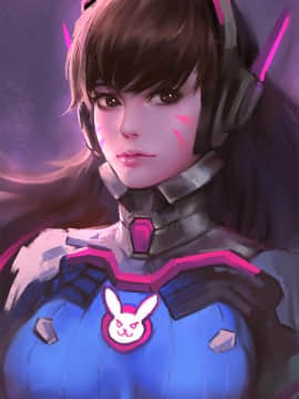 [Overwatch] D.VA 驾驶服合集_2401577