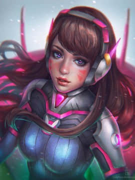 [Overwatch] D.VA 驾驶服合集_2376819