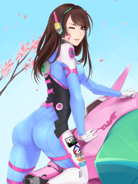 [Overwatch] D.VA 驾驶服合集_2496320