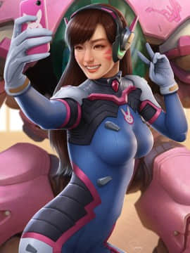 [Overwatch] D.VA 驾驶服合集_2791130