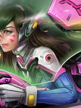 [Overwatch] D.VA 驾驶服合集_2368064