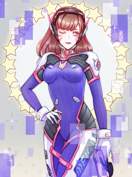 [Overwatch] D.VA 驾驶服合集_2792087