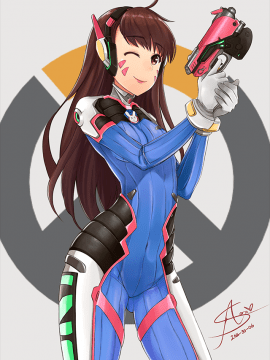 [Overwatch] D.VA 驾驶服合集_2408676